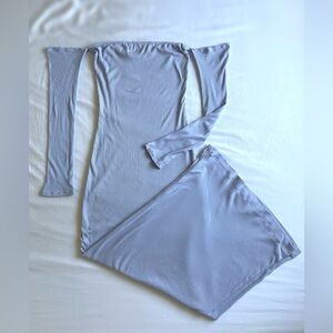 Revolve Lama‎ Jouni Purple Off-shoulder Bodycon Dress Size M